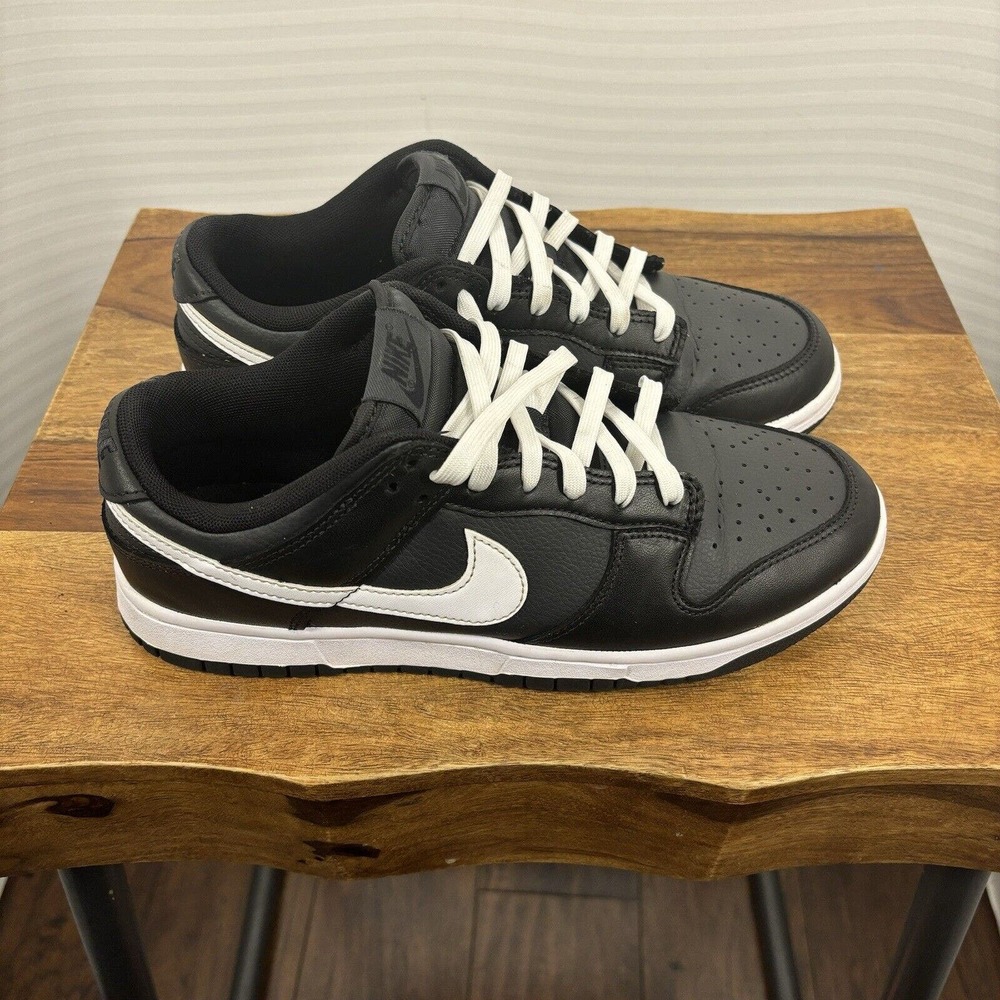 Size 8 - Nike Dunk Low Black Reverse Panda